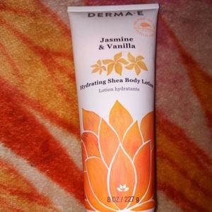 Derma-e Jasmine & Vanilla Hydrating Shea Body Lotion 8 oz
